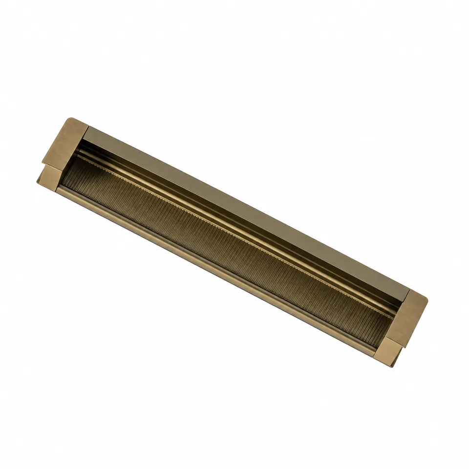 Puxador Calha, Bronze