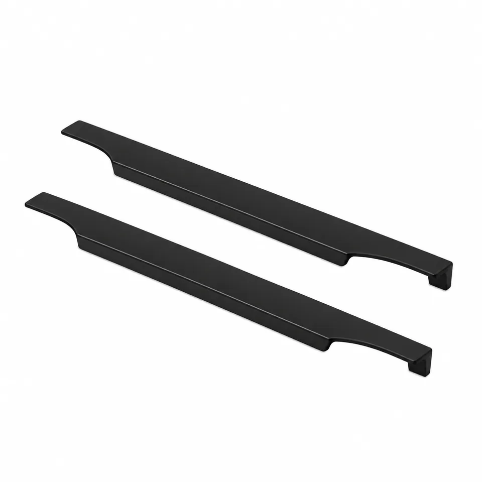 Puxador Curve, Preto